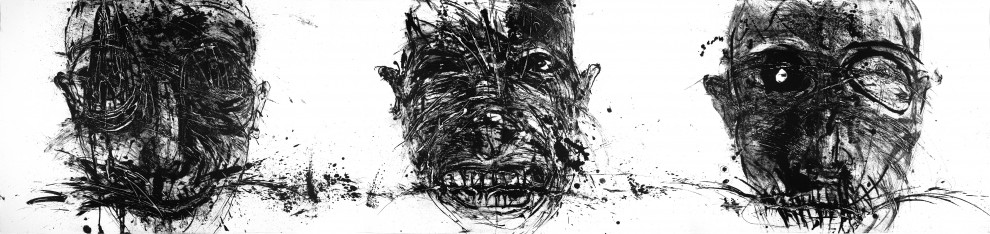 Transmutacja genomopsychiczna Zenona K | 70x300 | 2014